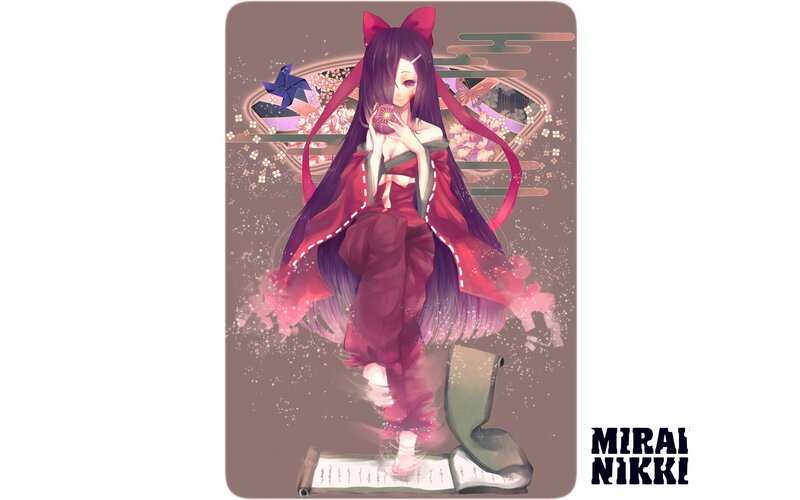 anime girl with red ribbon