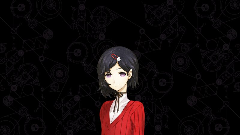 Anime Girl with Red Sweater