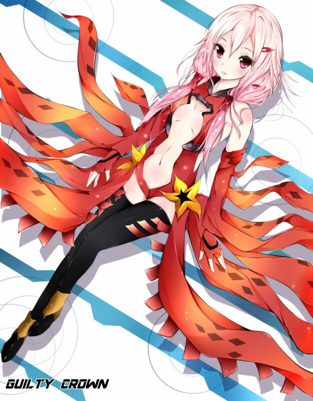 anime girl with red wings