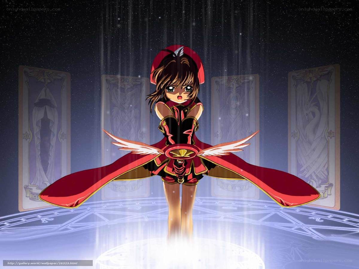 anime girl with red wings