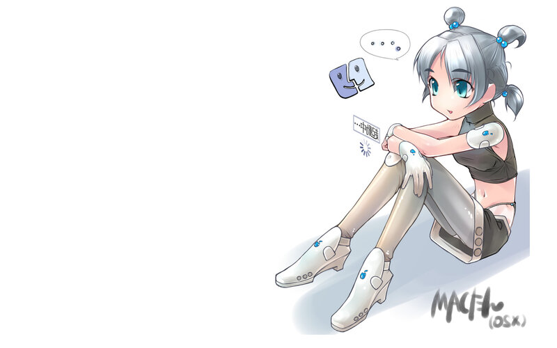 anime girl with robotic limbs