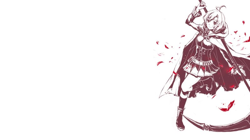 anime girl with scythe