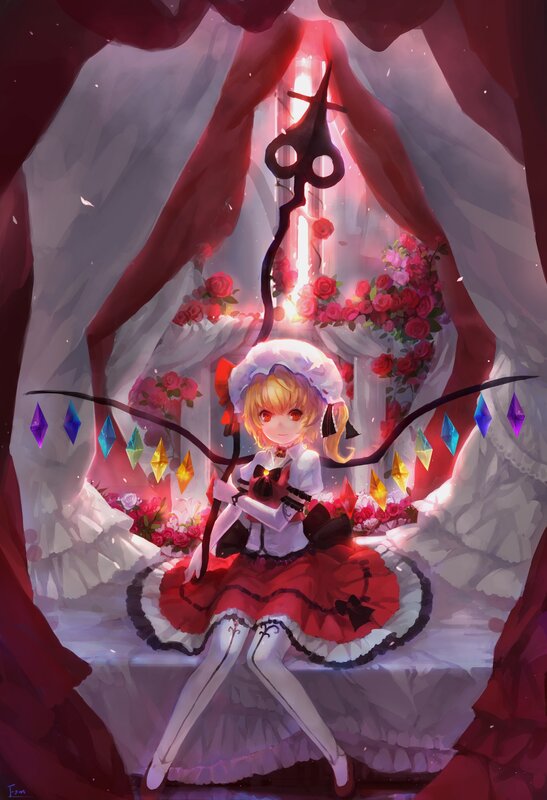 anime girl with scythe