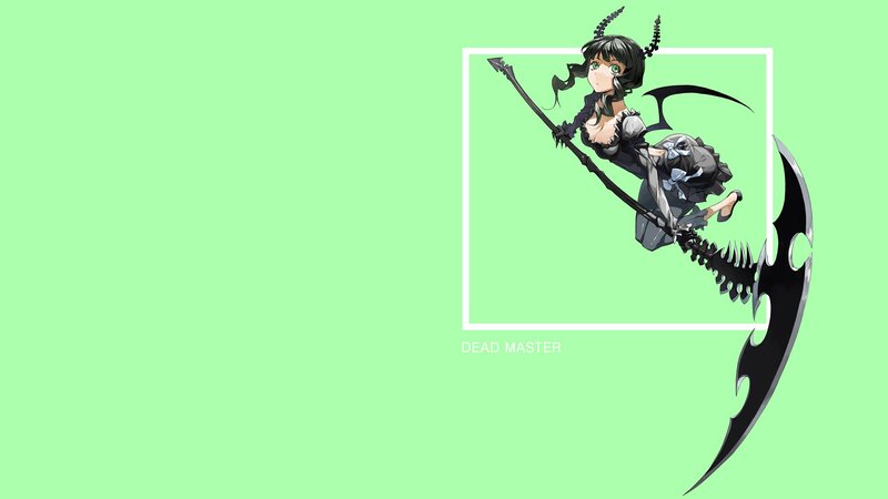 anime girl with scythe