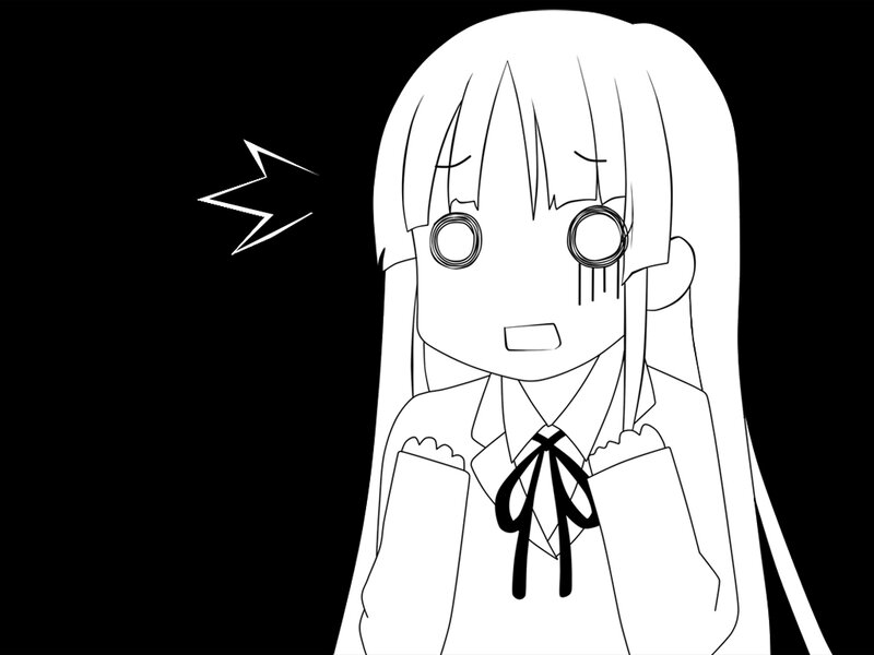 anime girl with shocked expression