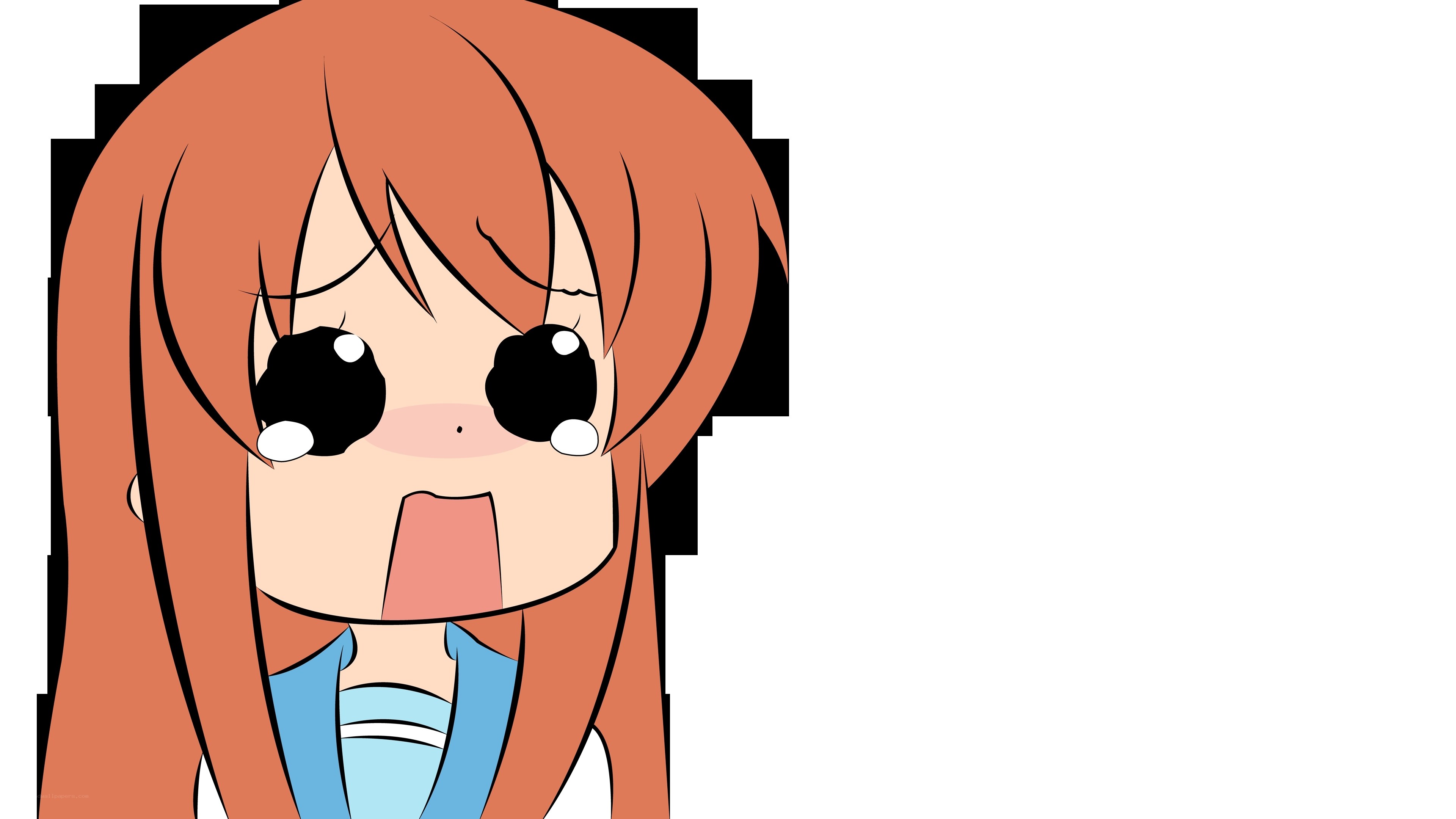anime girl with shocked expression