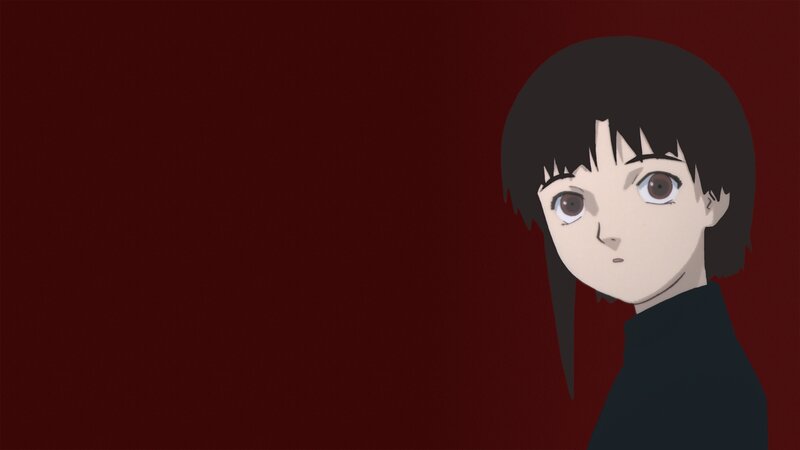 Anime Girl with Short Hair — Red, Dramatic