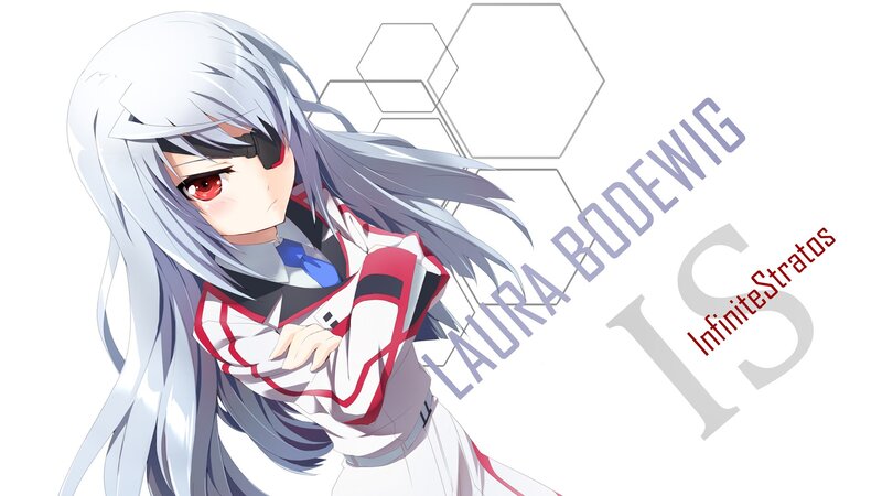 anime girl with silver hair