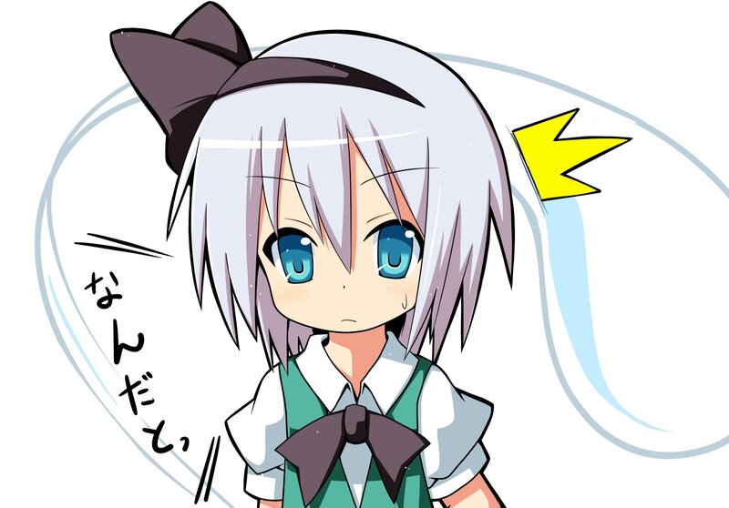 anime girl with silver hair