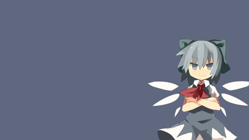 anime girl with silver hair