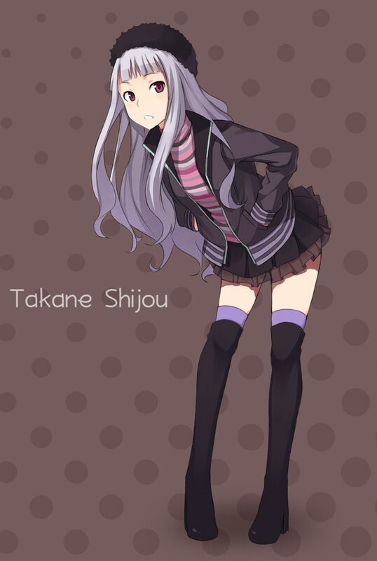 anime girl with silver hair