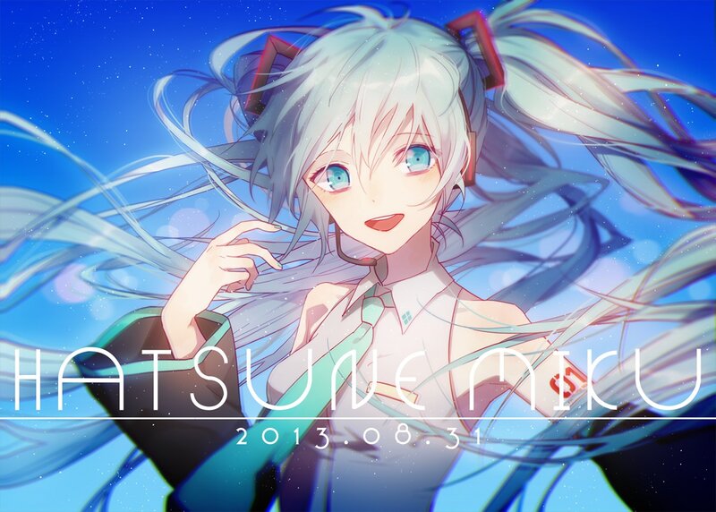 Anime Girl with Silver Hair — Blue, Serene, Night, Digital Art