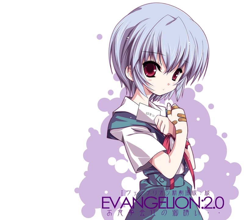 Anime Girl with Silver Hair — Purple, Calm, School Uniform