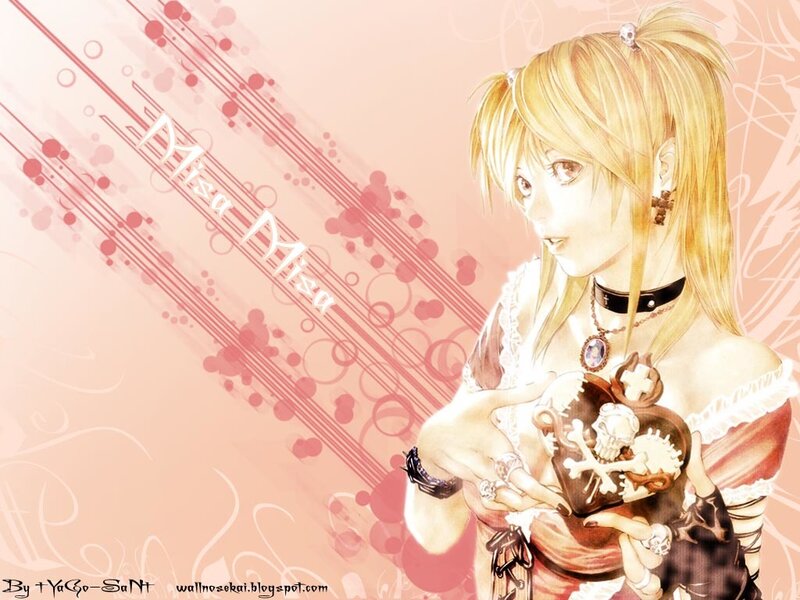 Anime girl with skull heart