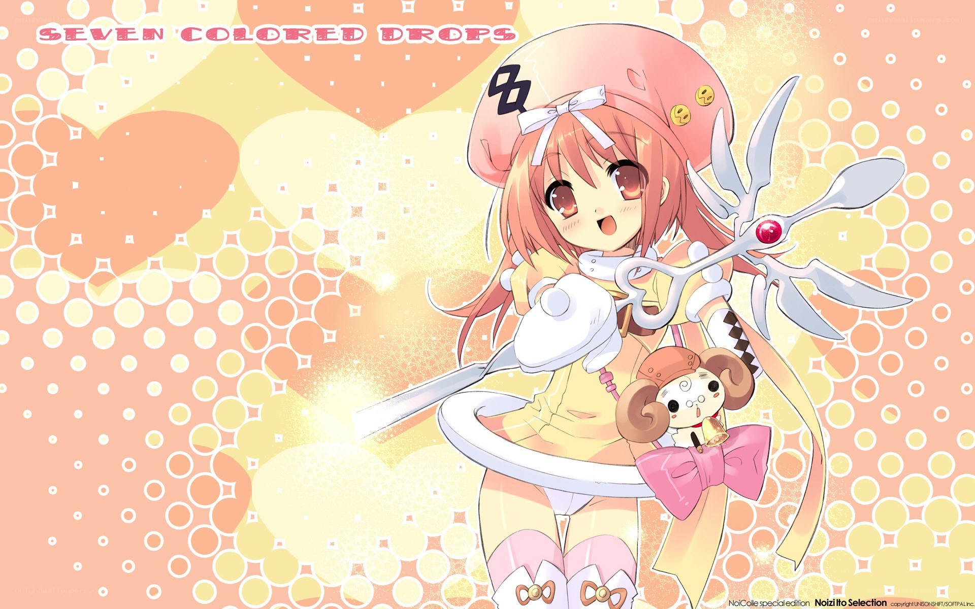 Anime girl with spoon weapon