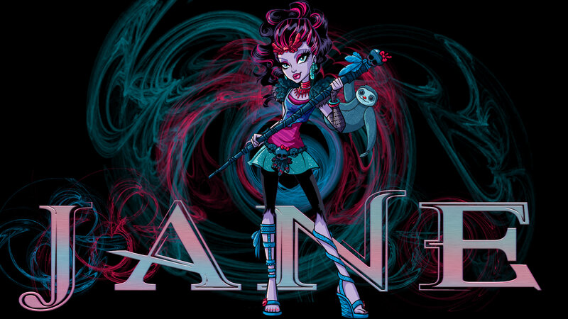 Anime Girl with Staff — Black, Dramatic, Night, Digital Art, Sloth