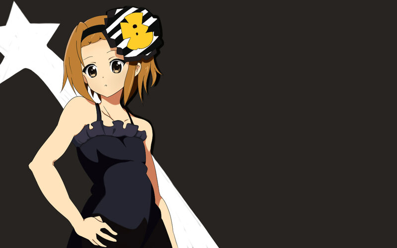 anime girl with star accessory
