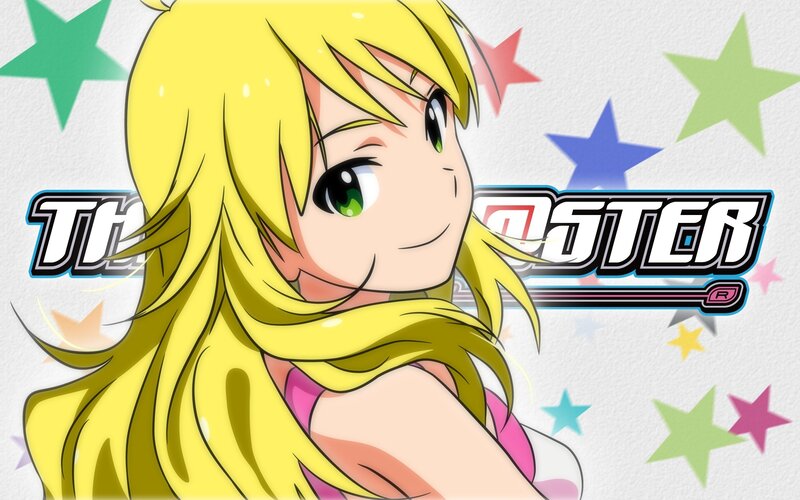 anime girl with stars