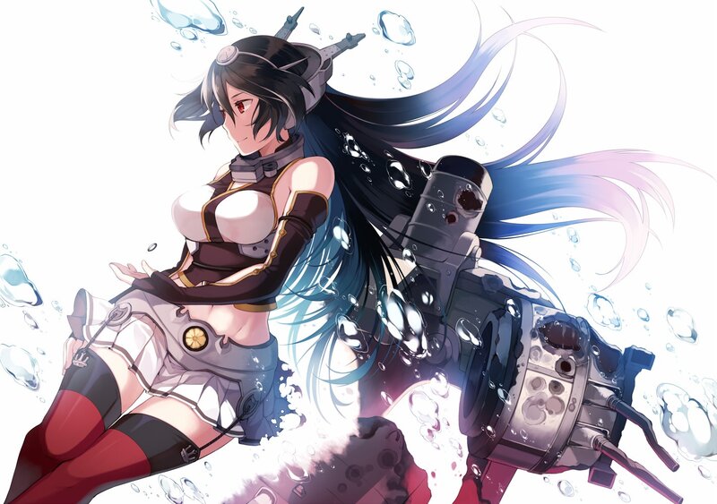 Anime Girl with Submarine