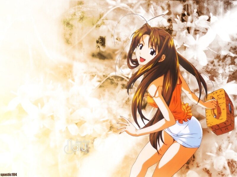anime girl with suitcase