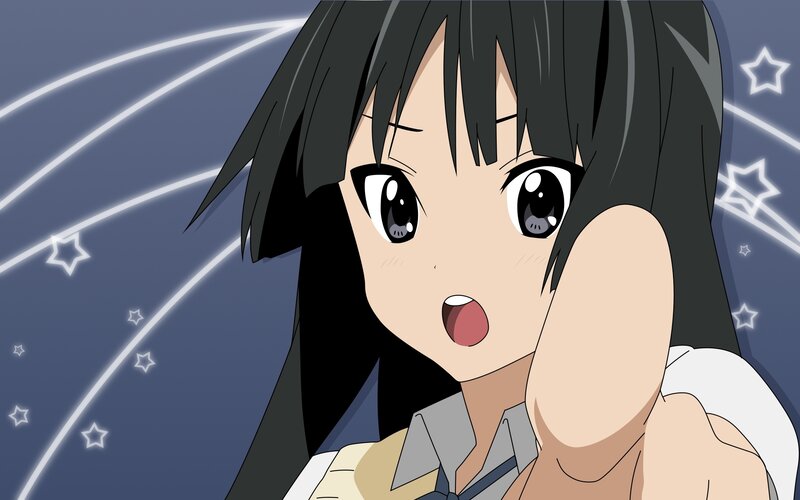 anime girl with surprised expression