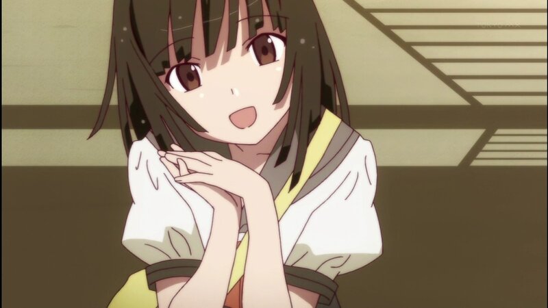 anime girl with surprised expression