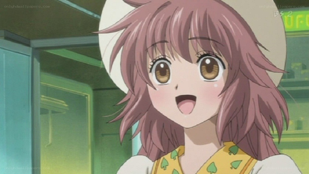 anime girl with surprised expression