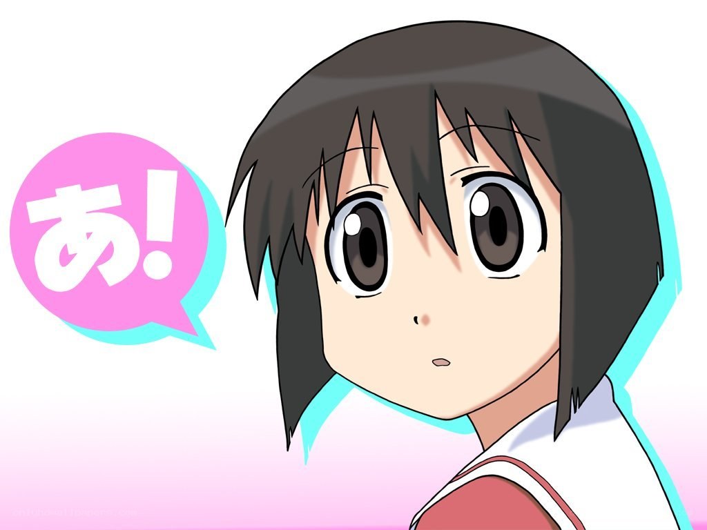anime girl with surprised expression
