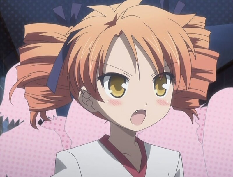 anime girl with surprised expression
