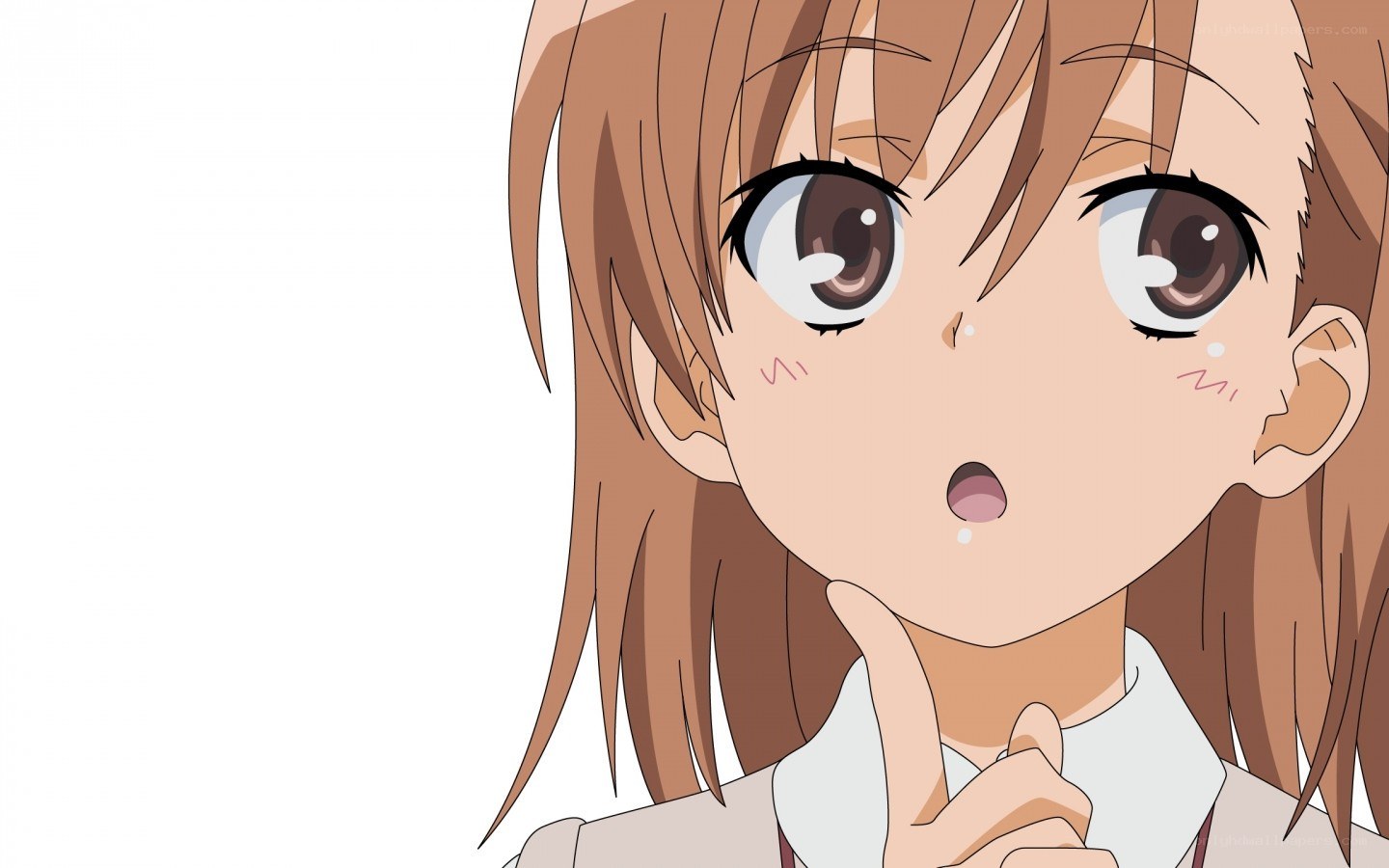 anime girl with surprised expression