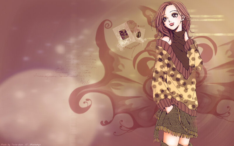 anime girl with sweater