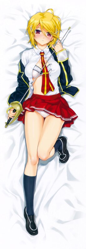 anime girl with sword