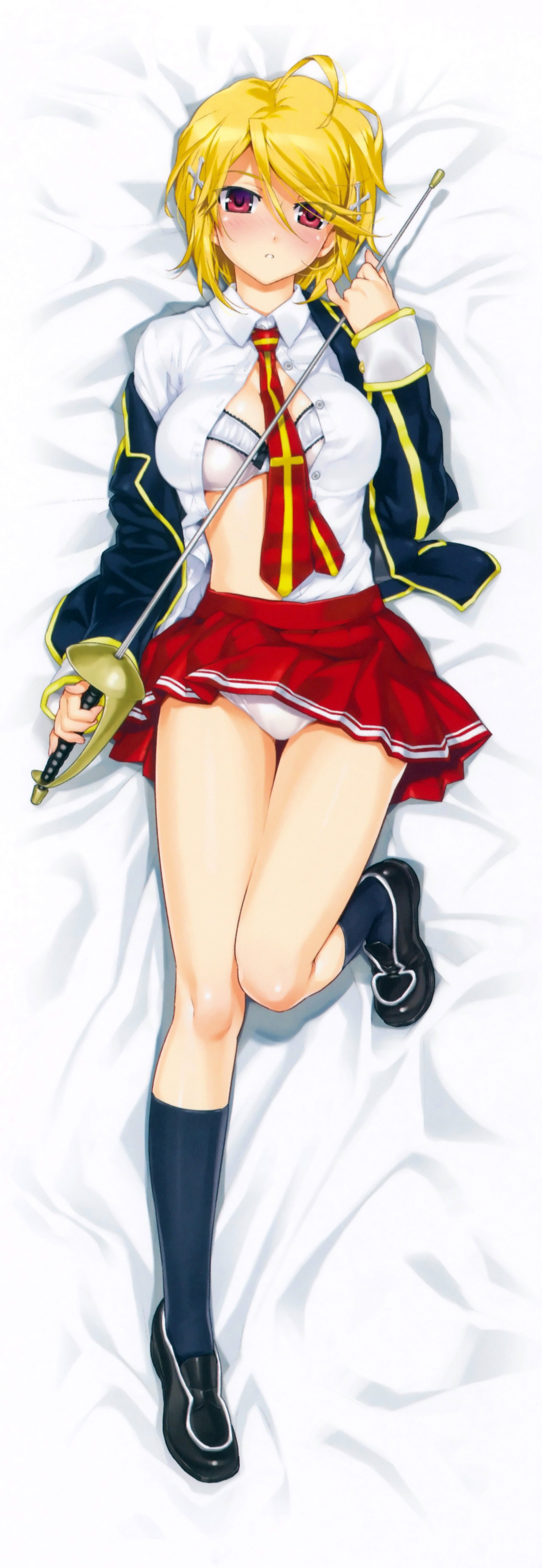 anime girl with sword
