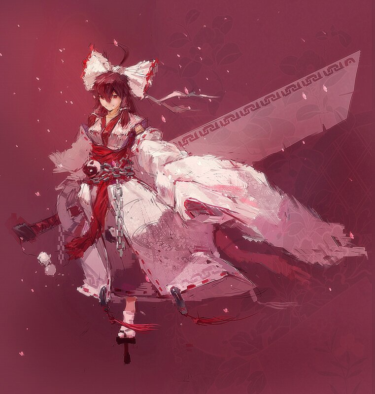 anime girl with sword