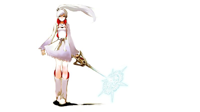 anime girl with sword