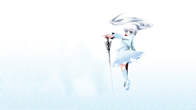 anime girl with sword