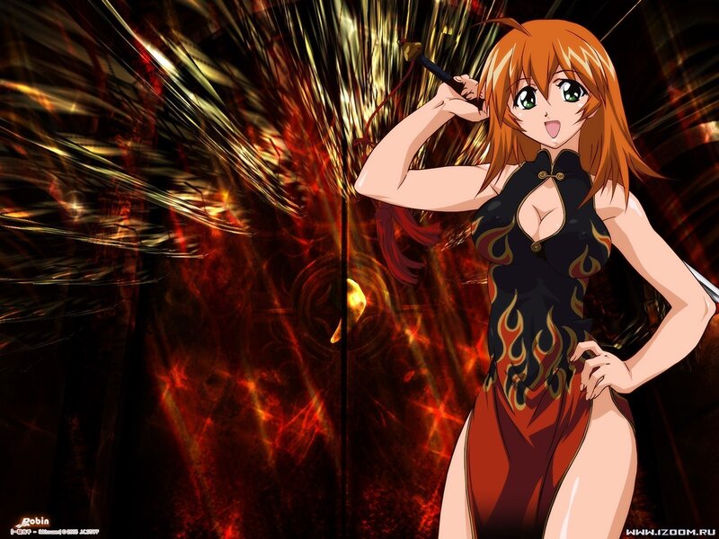anime girl with sword