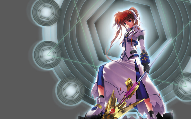 anime girl with sword