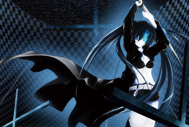 anime girl with sword