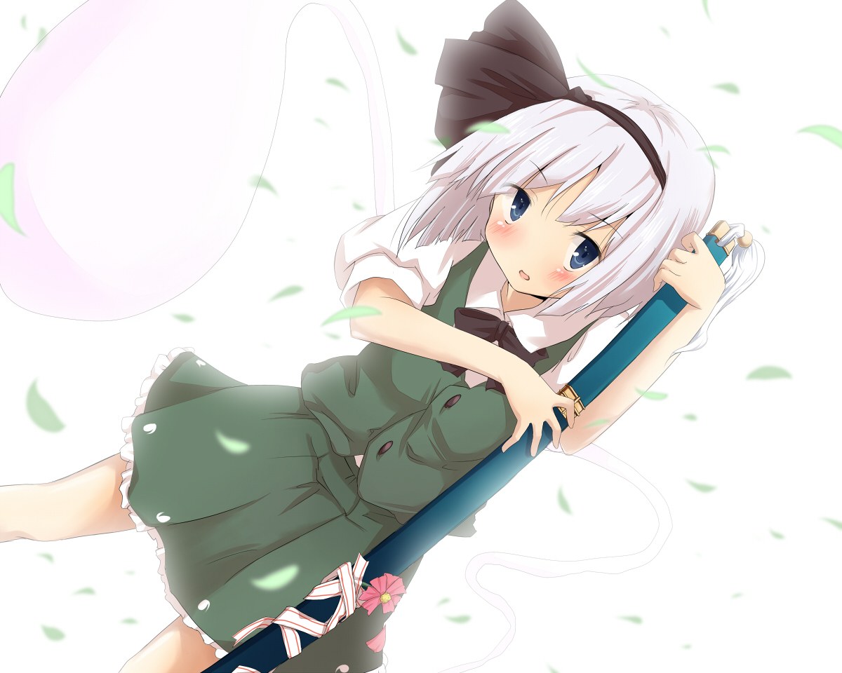 anime girl with sword