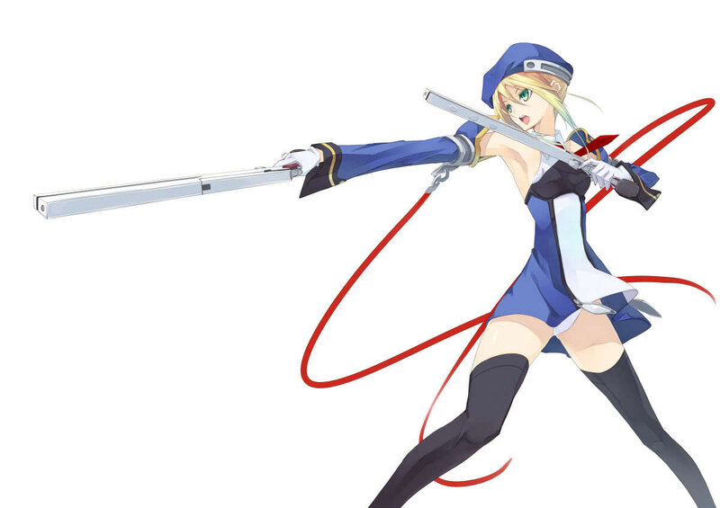 anime girl with sword