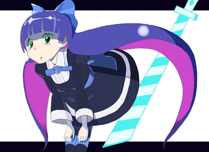 anime girl with sword