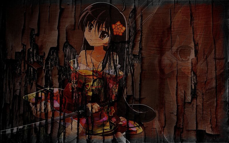 anime girl with sword