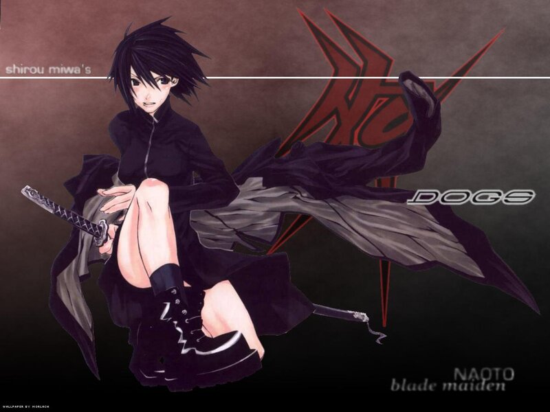 anime girl with sword