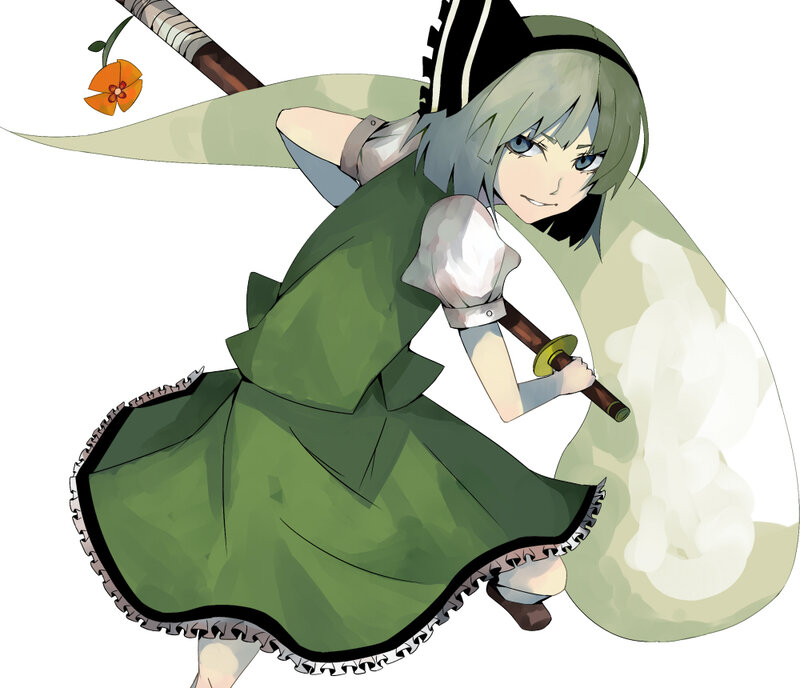 anime girl with sword