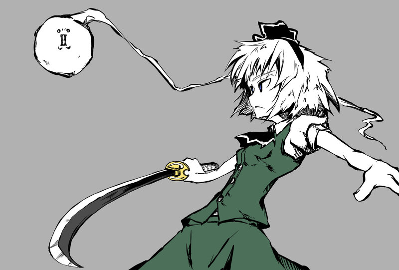 anime girl with sword