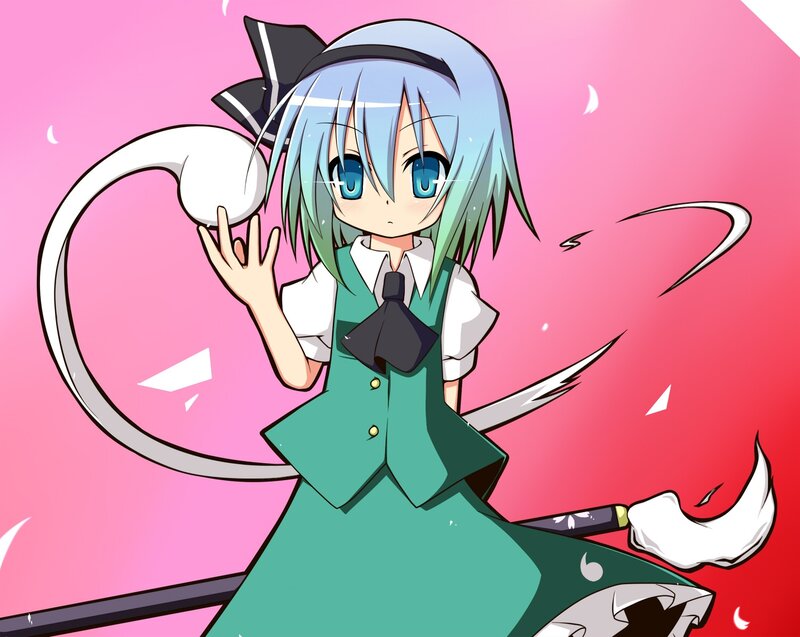 anime girl with sword