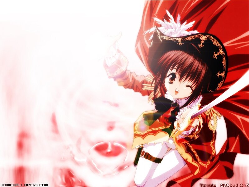 anime girl with sword