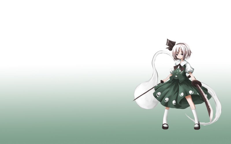anime girl with sword