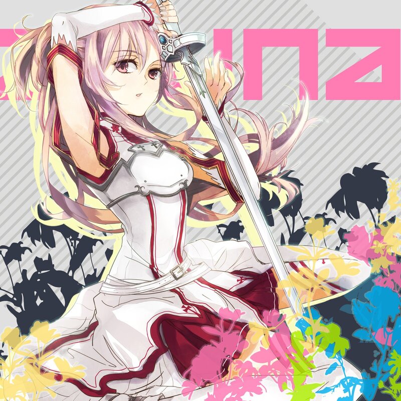 anime girl with sword